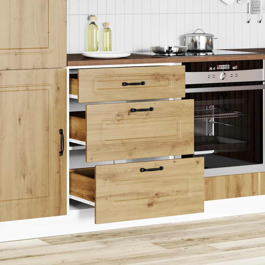 Kuchyňská Spodní Skříňka "Kalmar" Kompozitní Dub Artisan