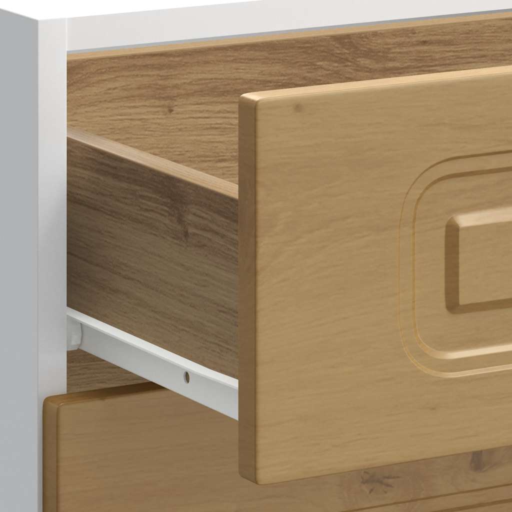 Kuchyňská Spodní Skříňka "Kalmar" Kompozitní Dub Artisan