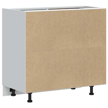 Skříňka Pod Umyvadlo Černá Kompozitní Dřevo Černá