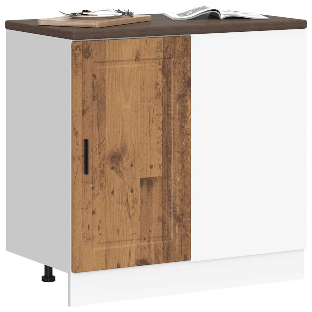 Kuchyňská Spodní Skříňka "Porto" Old Wood Kompozitní Dřevo Staré Dřevo