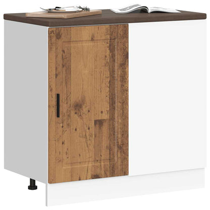 Kuchyňská Spodní Skříňka "Porto" Old Wood Kompozitní Dřevo Staré Dřevo