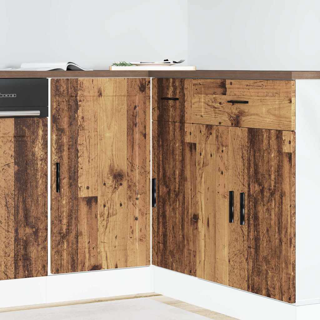 Kuchyňská Spodní Skříňka "Porto" Old Wood Kompozitní Dřevo Staré Dřevo