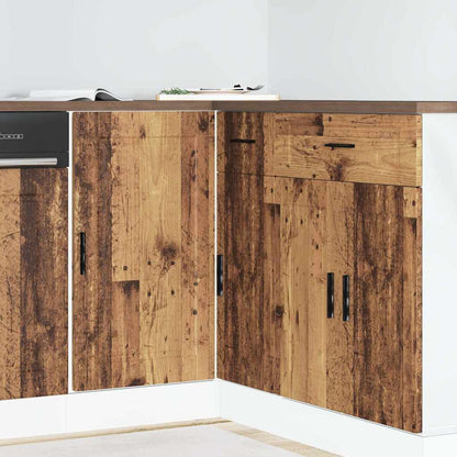 Kuchyňská Spodní Skříňka "Porto" Old Wood Kompozitní Dřevo Staré Dřevo