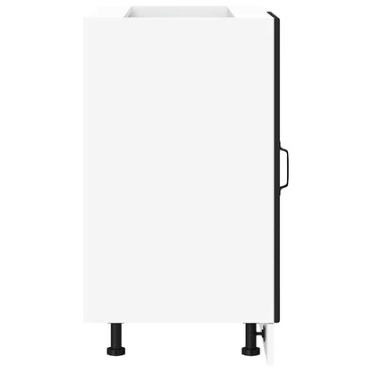 Kuchyňská Spodní Skříňka "Kalmar" Černý Kompozitní Černá