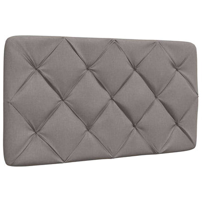 Rám Postele S Led Bez Matrace Taupe 80X200 Cm Látka