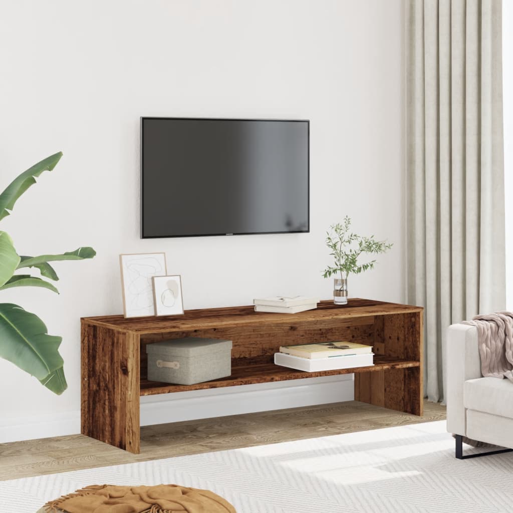 Tv Stolek Bílý 120 X 40 X 40 Cm Kompozitní Dřevo