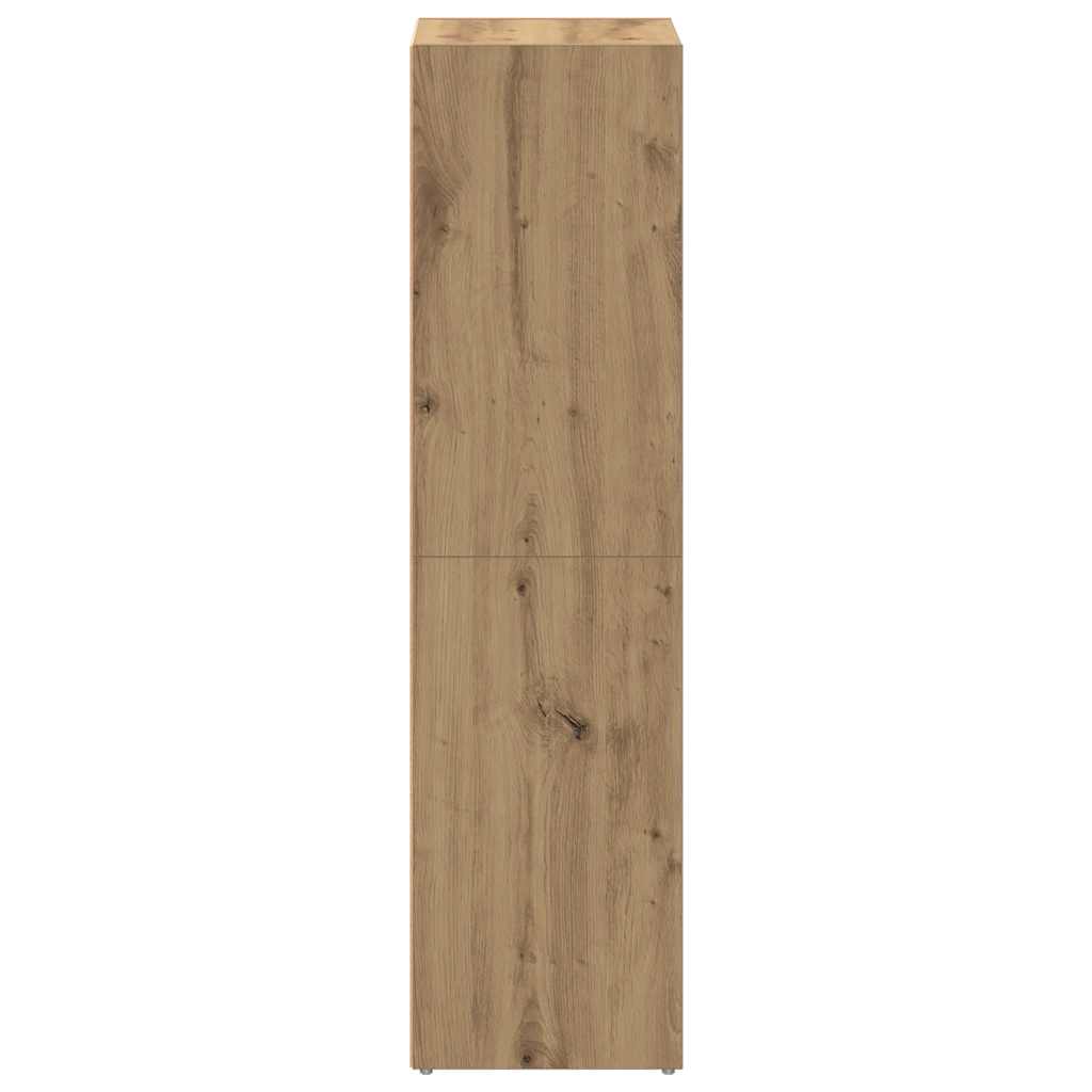 Knihovna Dub Artisan 36X30X114 Cm Kompozitní Dřevo