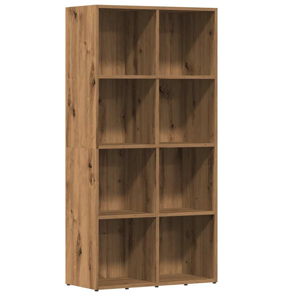 Knihovna Dub Artisan 66X30X130 Cm Kompozitní Dřevo