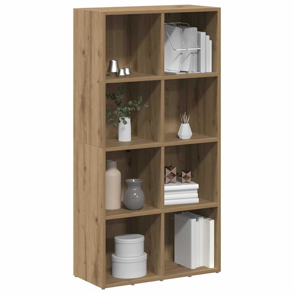 Knihovna Dub Artisan 66X30X130 Cm Kompozitní Dřevo