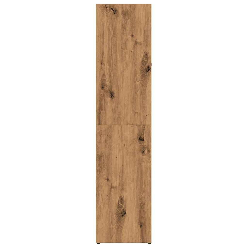 Knihovna Dub Artisan 66X30X130 Cm Kompozitní Dřevo