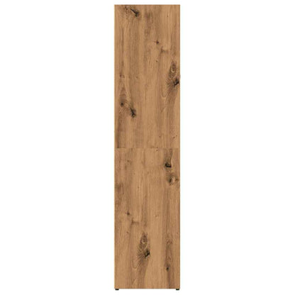 Knihovna Dub Artisan 66X30X130 Cm Kompozitní Dřevo