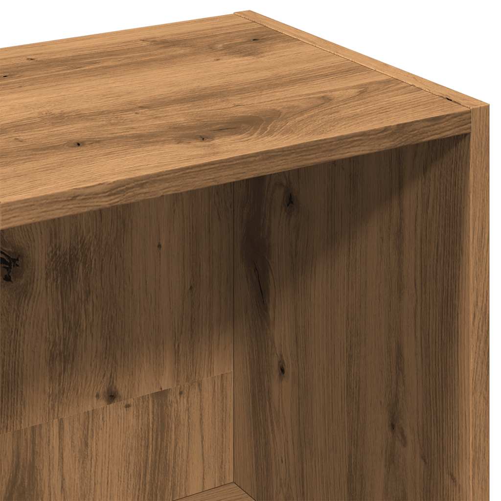 Knihovna Dub Artisan 66X30X130 Cm Kompozitní Dřevo
