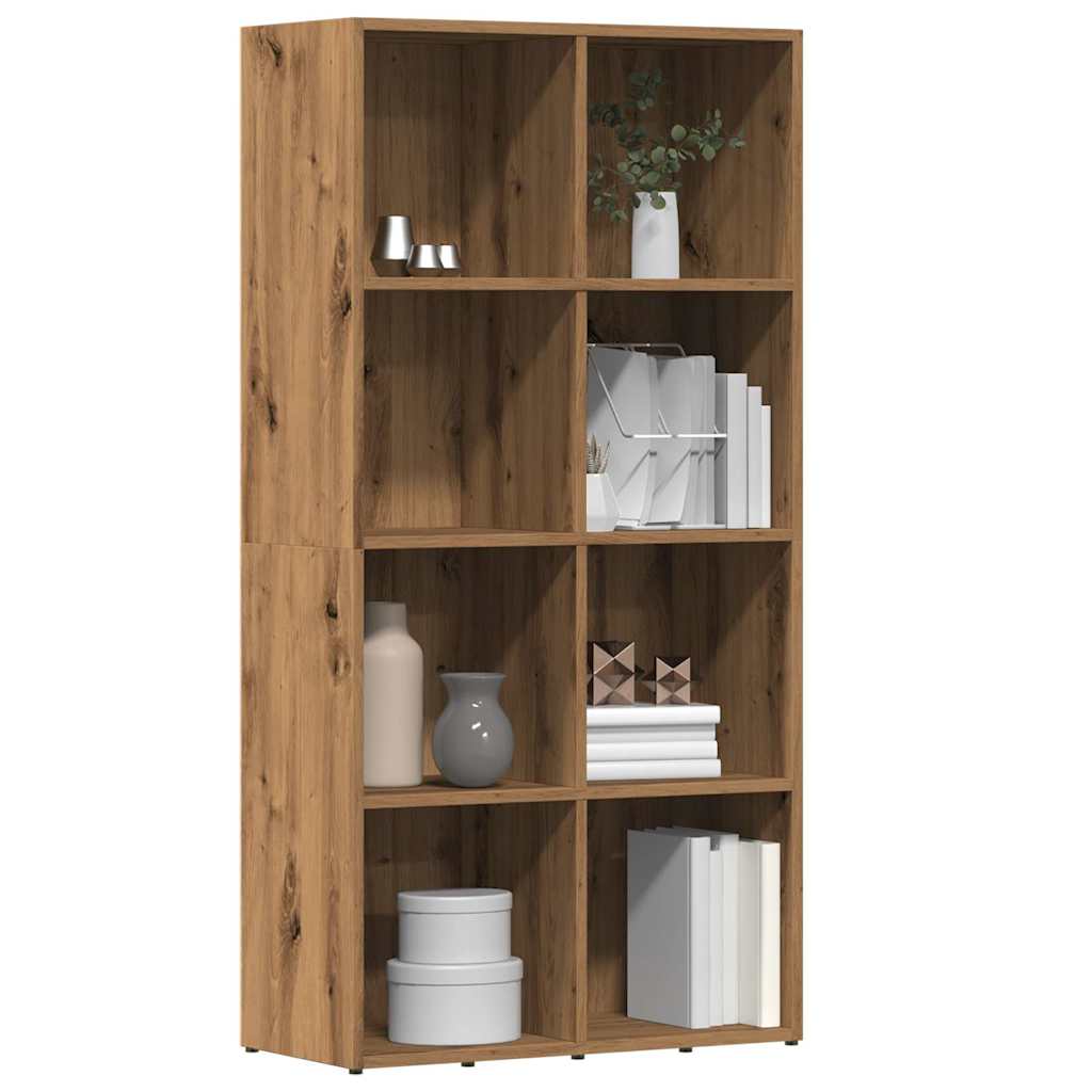 Knihovna Dub Artisan 66X30X130 Cm Kompozitní Dřevo