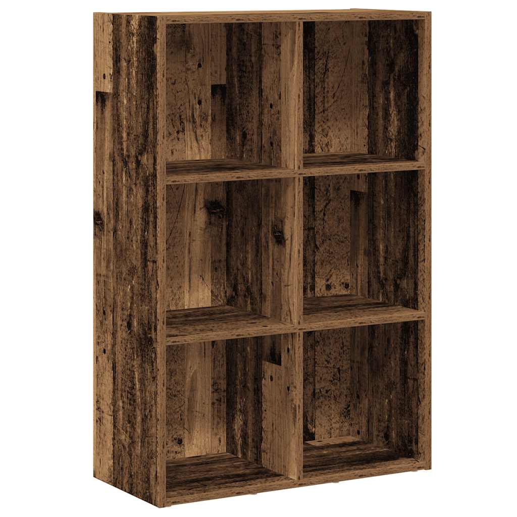 Knihovna/Příborník Staré Dřevo 66 X 30 X 98 Cm Kompozitní Dřevo