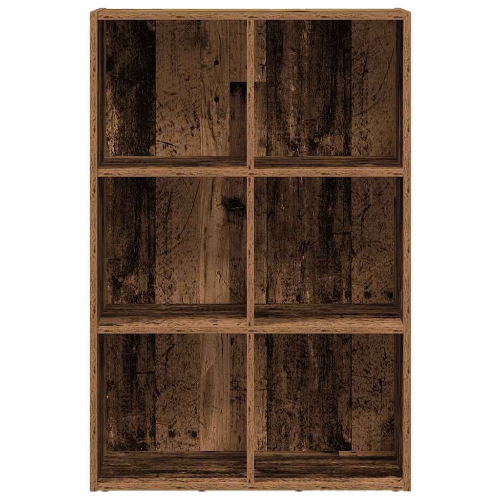 Knihovna/Příborník Staré Dřevo 66 X 30 X 98 Cm Kompozitní Dřevo