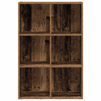Knihovna/Příborník Staré Dřevo 66 X 30 X 98 Cm Kompozitní Dřevo