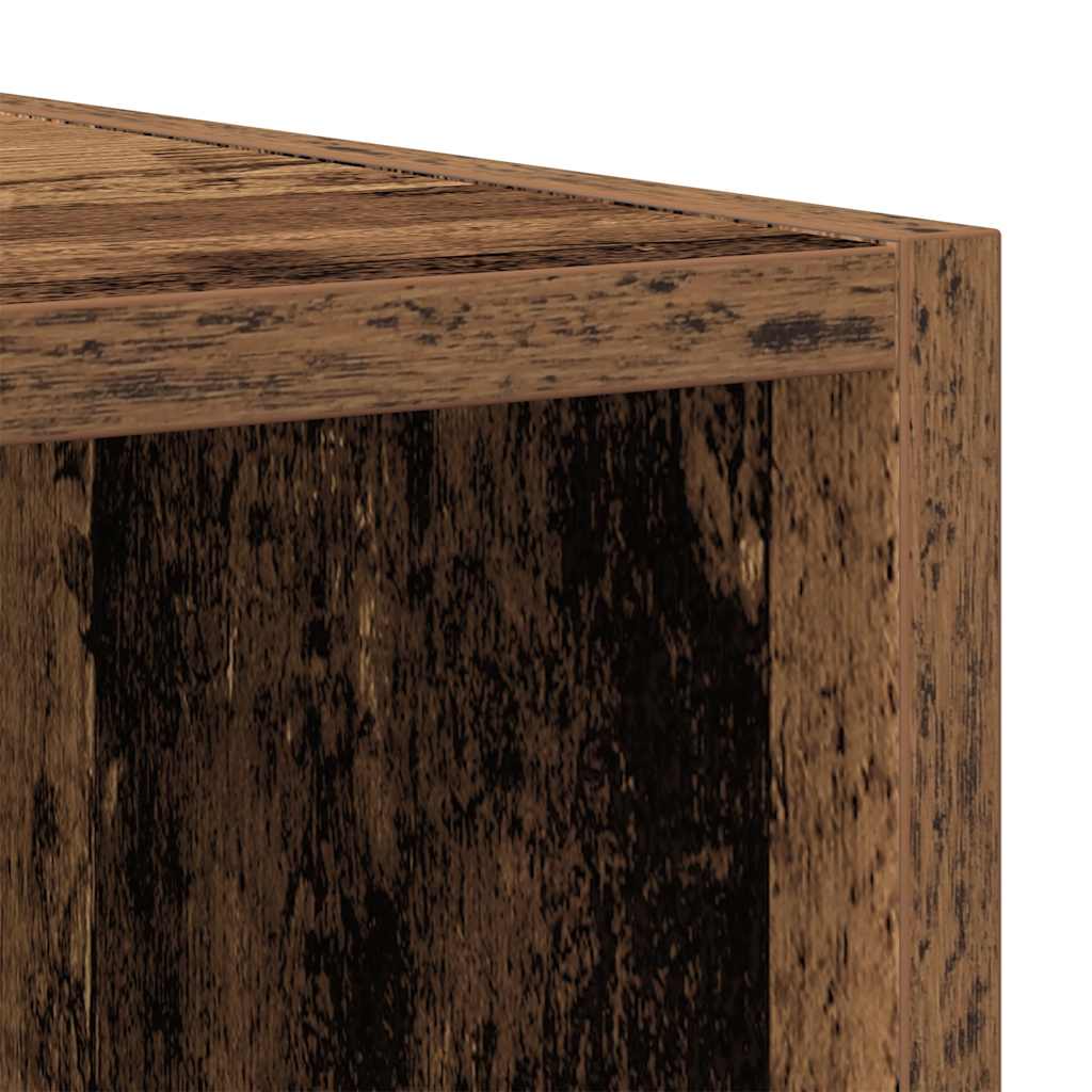 Knihovna/Příborník Staré Dřevo 66 X 30 X 98 Cm Kompozitní Dřevo