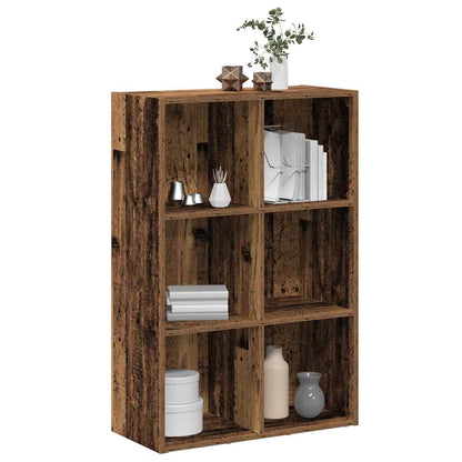 Knihovna/Příborník Staré Dřevo 66 X 30 X 98 Cm Kompozitní Dřevo