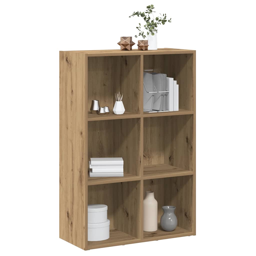Knihovna/Příborník Dub Artisan 66 X 30 X 98 Cm Kompozitní Dřevo