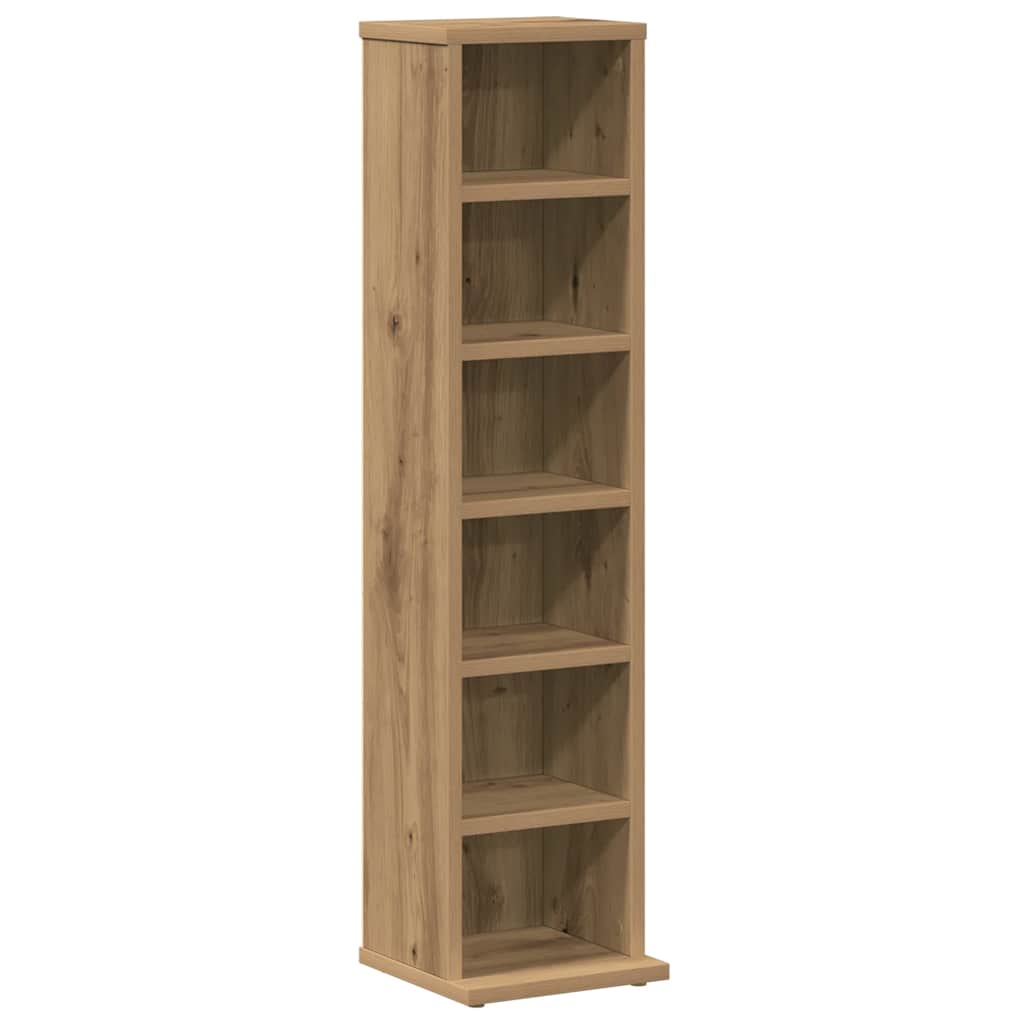 Skříňka Na Cd 21X20X88 Cm Kompozitní Dřevo