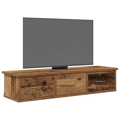 Nástěnná Skříňka Old Wood 88 X 26 X 18,5 Cm Kompozitní Dřevo