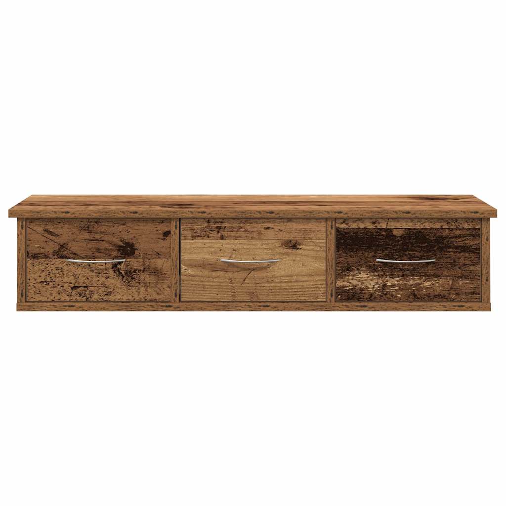 Nástěnná Skříňka Old Wood 88 X 26 X 18,5 Cm Kompozitní Dřevo