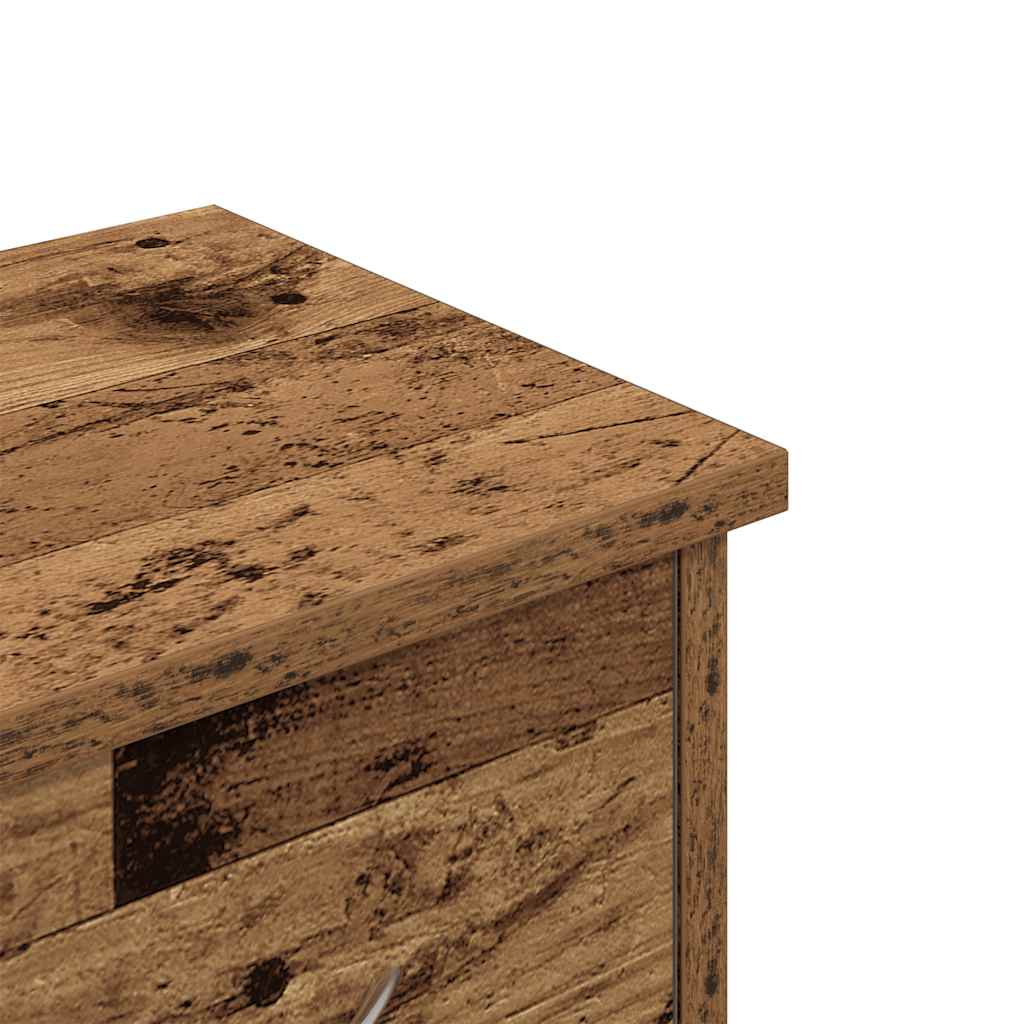 Nástěnná Skříňka Old Wood 88 X 26 X 18,5 Cm Kompozitní Dřevo