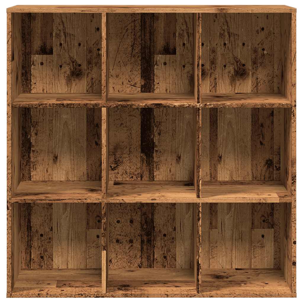 Knihovna Old Wood 98 X 29 X 97,5 Cm