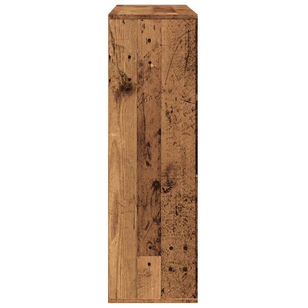 Knihovna Old Wood 98 X 29 X 97,5 Cm
