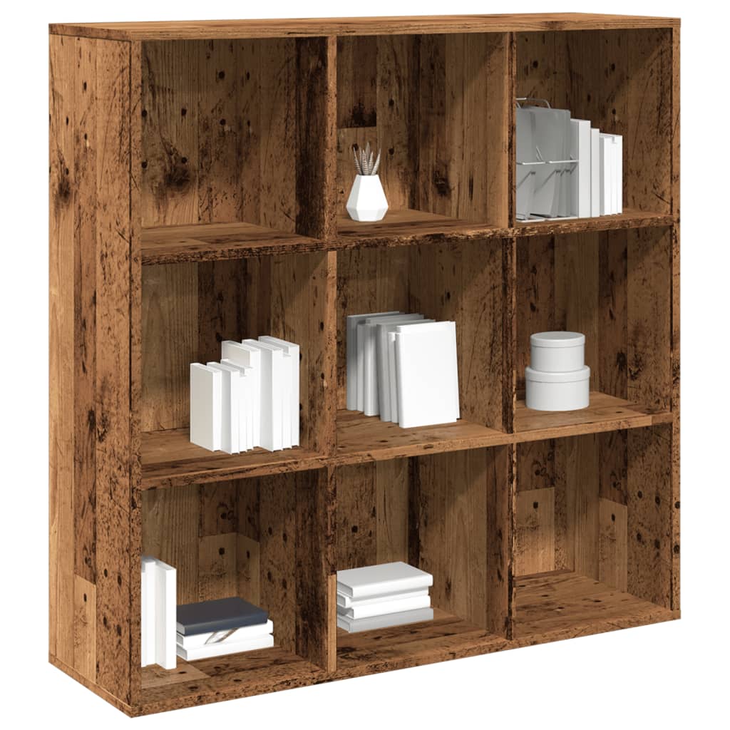 Knihovna Old Wood 98 X 29 X 97,5 Cm