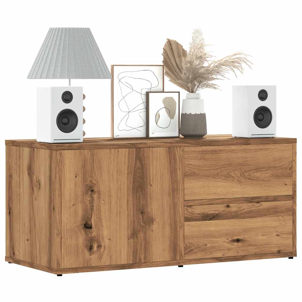 Tv Stolek 80 X 34 X 36 Cm Kompozitní Dřevo