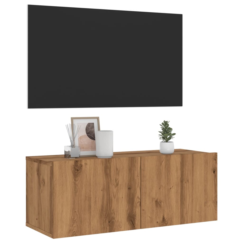 Tv Stolek 100X30X30 Cm Kompozitní Dřevo