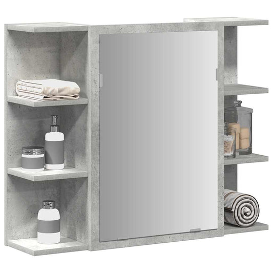Koupelnová Skříňka Zrcadlo 80X20,5X64 Dřevotříska