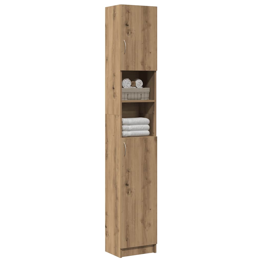 Koupelnová Skříňka 32 X 25,5 X 190 Cm Dřevotříska
