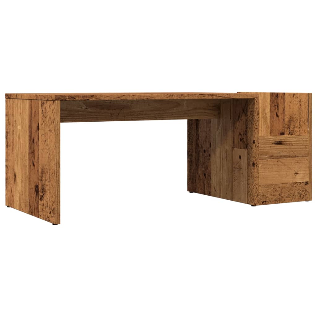 Konferenční Stolek Old Wood 90 X 45 X 35 Cm Kompozitní Dřevo