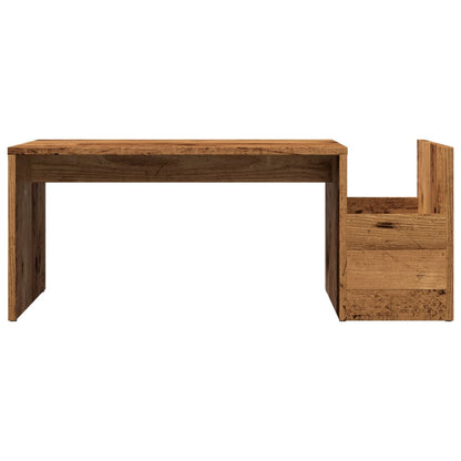 Konferenční Stolek Old Wood 90 X 45 X 35 Cm Kompozitní Dřevo