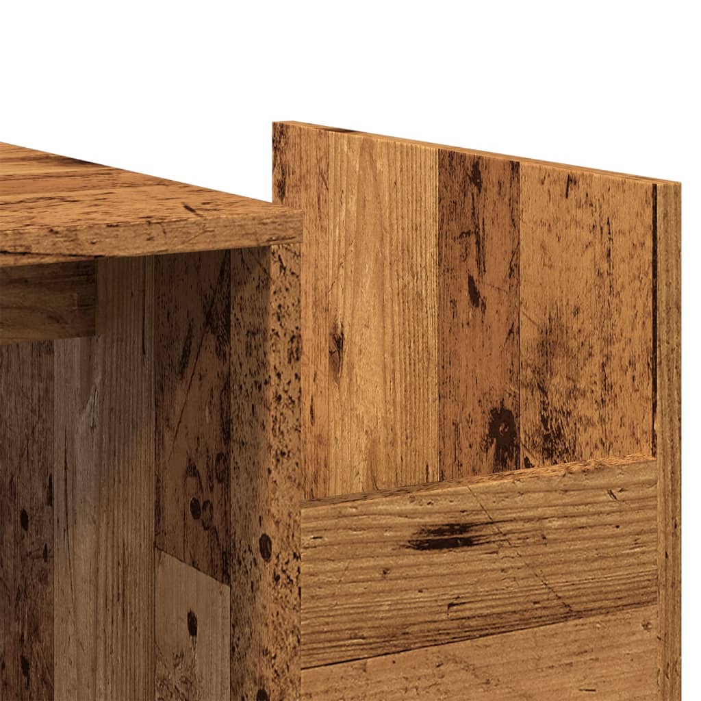Konferenční Stolek Old Wood 90 X 45 X 35 Cm Kompozitní Dřevo