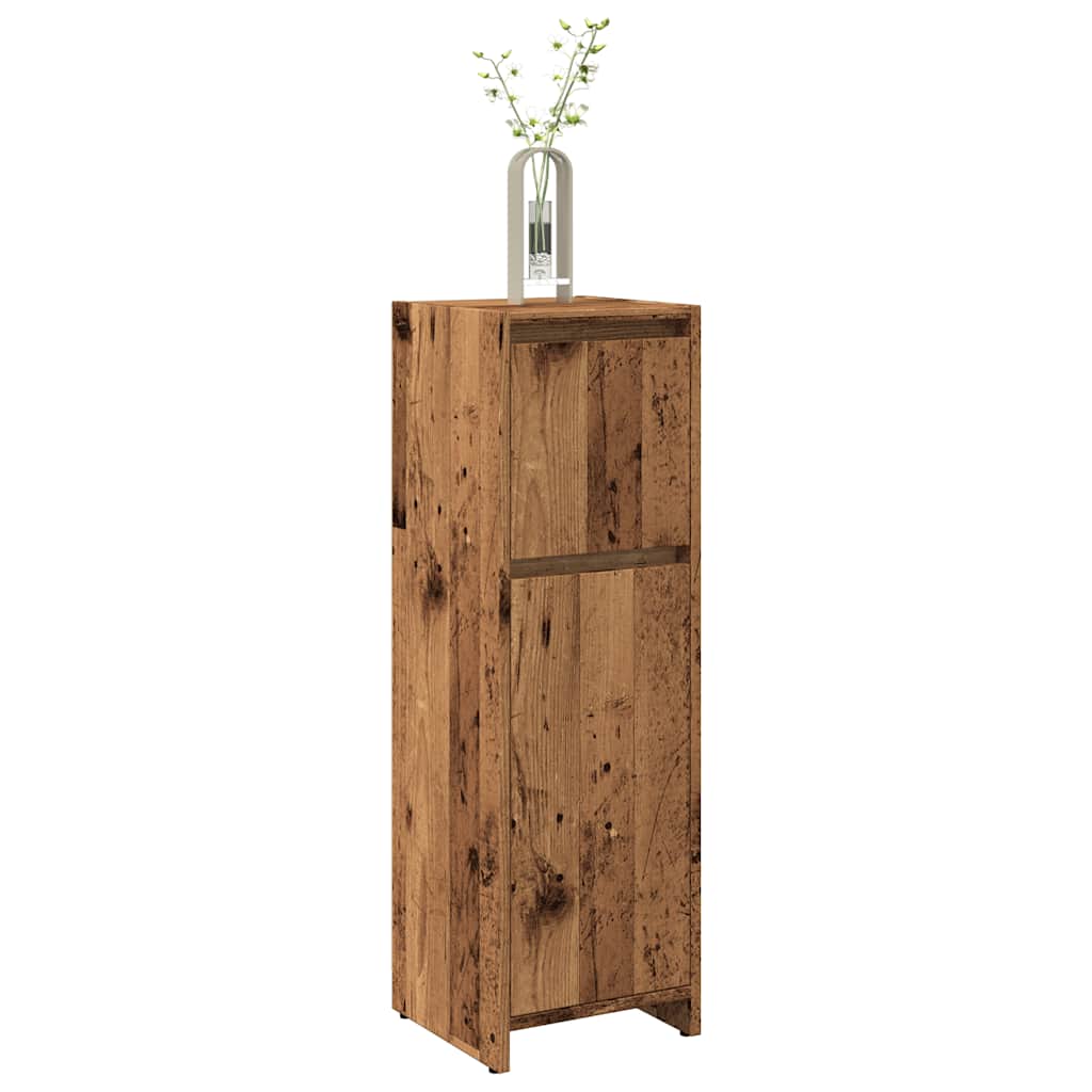 Koupelnová Skříňka 30 X 30 X 95 Cm Dřevotříska