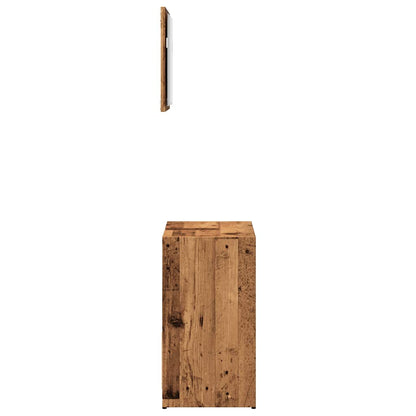 2Dílná Koupelnová Sestava Old Wood Kompozitní Dřevo