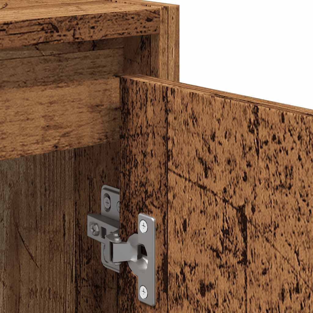 2Dílná Koupelnová Sestava Old Wood Kompozitní Dřevo