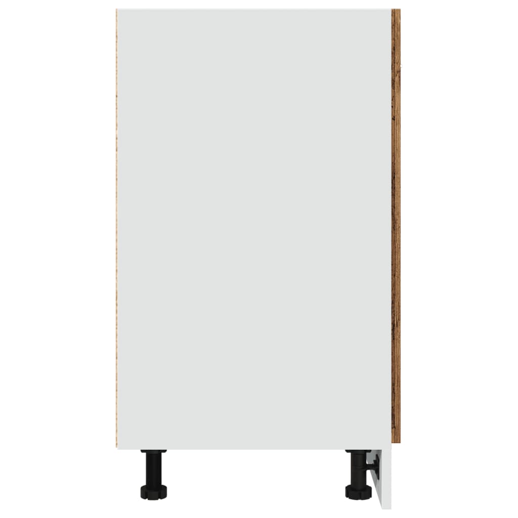 Spodní Skříňka Old Wood 60 X 46 X 81,5 Cm Kompozitní Dřevo Staré Dřevo