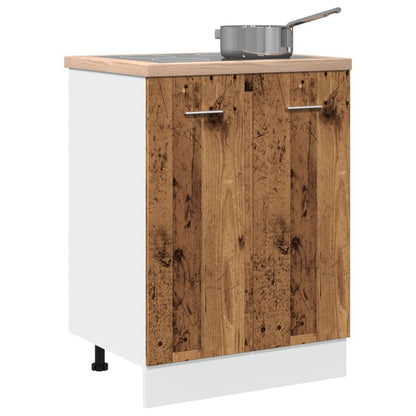 Spodní Skříňka Old Wood 60 X 46 X 81,5 Cm Kompozitní Dřevo Staré Dřevo