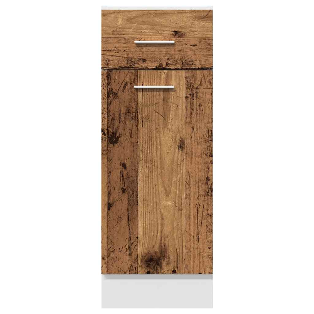 Spodní Skříňka Se Zásuvkou Old Wood 30 X 46 X 81,5 Cm Kompozit Staré Dřevo