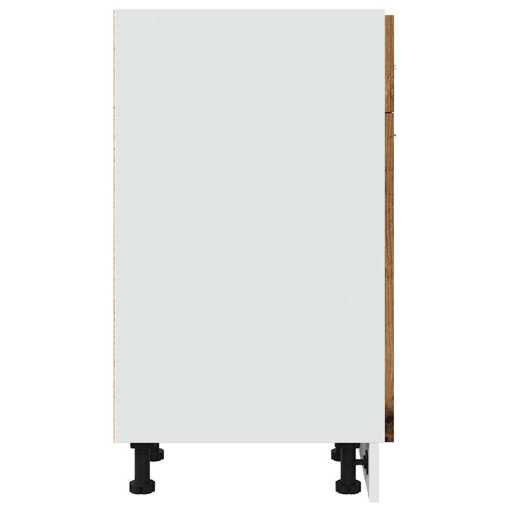 Spodní Skříňka Se Zásuvkou Old Wood 30 X 46 X 81,5 Cm Kompozit Staré Dřevo