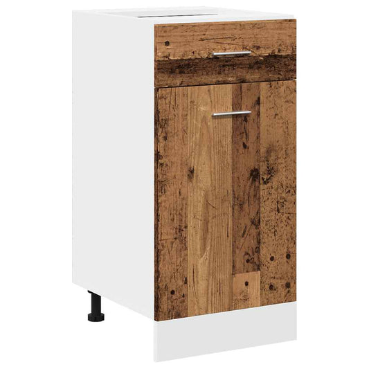 Spodní Skříňka Se Zásuvkou Old Wood 40 X 46 X 81,5 Cm Kompozit Staré Dřevo