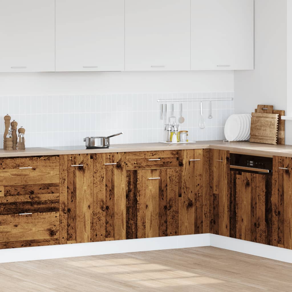 Spodní Skříňka Se Zásuvkou Old Wood 50 X 46 X 81,5 Cm Kompozit Staré Dřevo