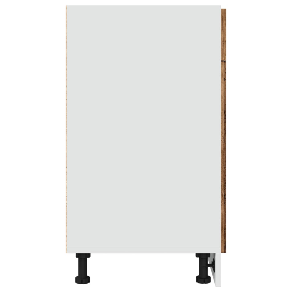 Spodní Skříňka Se Zásuvkou Old Wood 50 X 46 X 81,5 Cm Kompozit Staré Dřevo