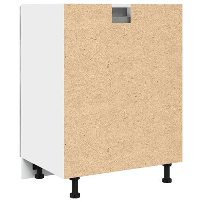 Spodní Skříňka Zásuvka Betonově Šedá 60X46X81,5 Cm Dřevotříska Betonová Šedá