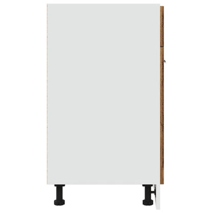 Spodní Skříňka Se Zásuvkami Old Wood 60 X 46 X 81,5 Cm Kompozit Staré Dřevo