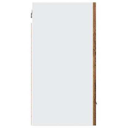 Závěsná Skříňka Old Wood 30 X 31 X 60 Cm Kompozitní Dřevo Staré Dřevo